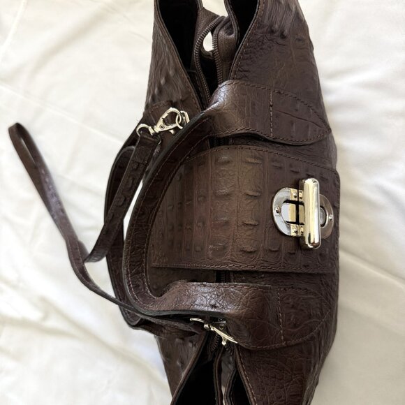 Genuine Leather Borse in Pelle Made in Italy Shoulder Bag - Picture 13 of 16